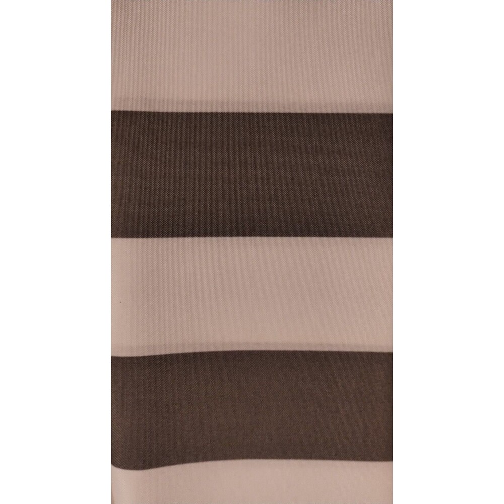 Berkshire Home Cabana Stripes, Stone Gray/White Indoor/Outdoor Canvas Fabric BTY